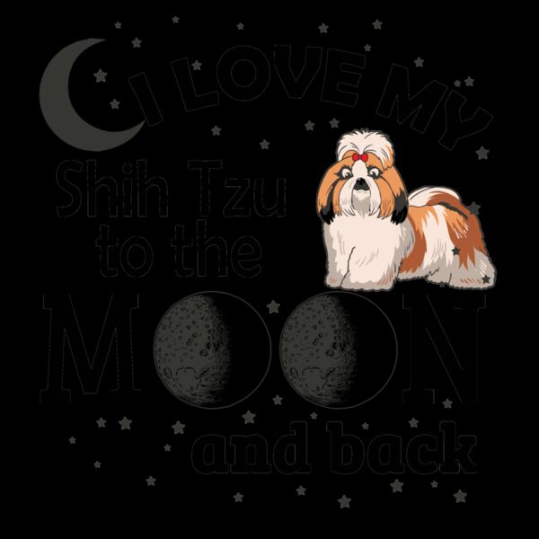 05 i love my Shih Tsu Black Thumbnail