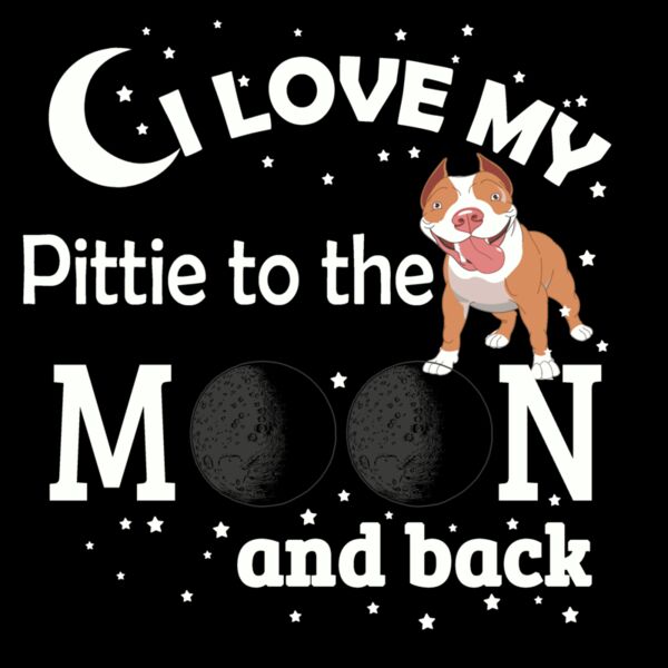 05 i love my Pittie White Thumbnail