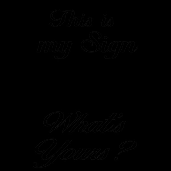 This is My Sign infinity black Thumbnail