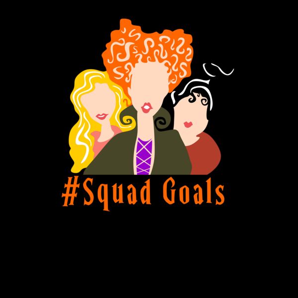 Halloween Squad Goals Fleece Hoodie Thumbnail