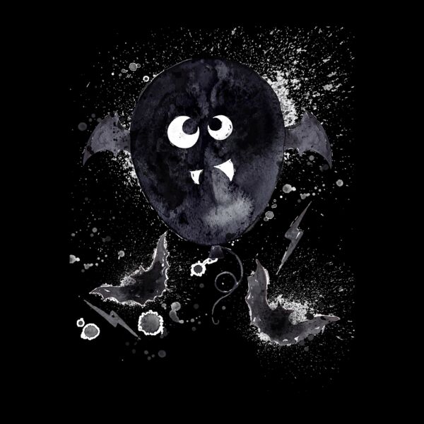 Halloween Balloons Bat Objects Thumbnail