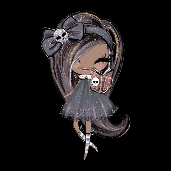 Girl 2 Witch Dark skin 1 Thumbnail