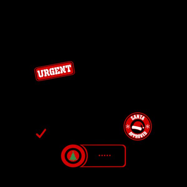 Santa Sack   North Pole Mail Service PNG Thumbnail