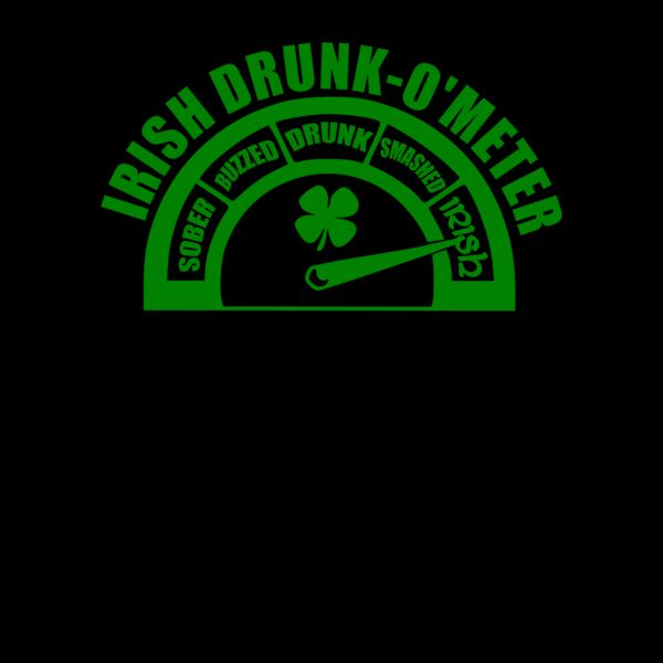 Irish Drunk O Meter Raglan Thumbnail