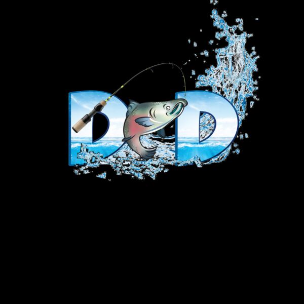 Fishing Dad Crew Neck T Shirt Thumbnail