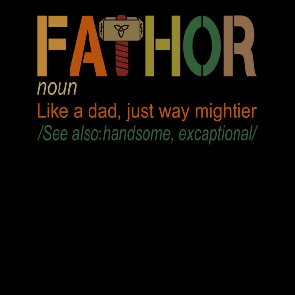 Fathor Crew Neck T Shirt Thumbnail