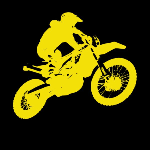 Yellow Sport Bike Kids T Shirt Thumbnail