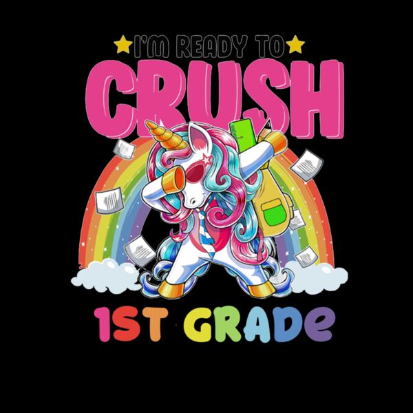 Unicorn Crush Youth T Shirt 1st grade Thumbnail