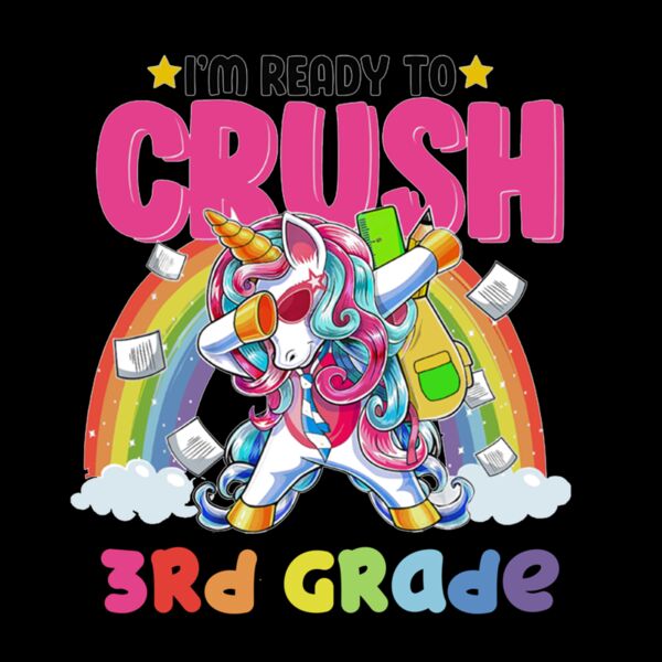 Unicorn Crush Youth T Shirt 3rd Grade Thumbnail
