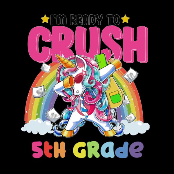 Unicorn Crush 5th Grade T Shirt Thumbnail