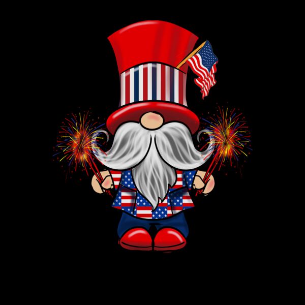 Patriotic Gnome T Shirt Thumbnail