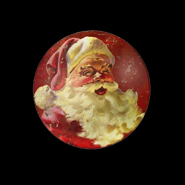 Vintage Santa Pillow Cover Thumbnail