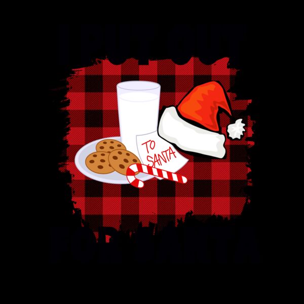 I Put Out For Santa Unisex Drop Sleeve Sweatshirt Thumbnail