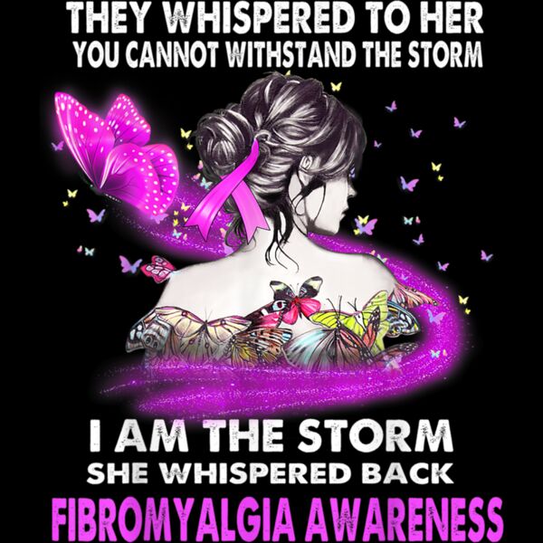 I Am The Storm Fibromyalgia Awareness T Shirt Thumbnail