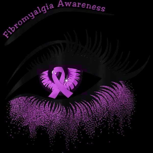 Fibromyalgia Awareness T Shirt Perfect Eyes For Women Thumbnail