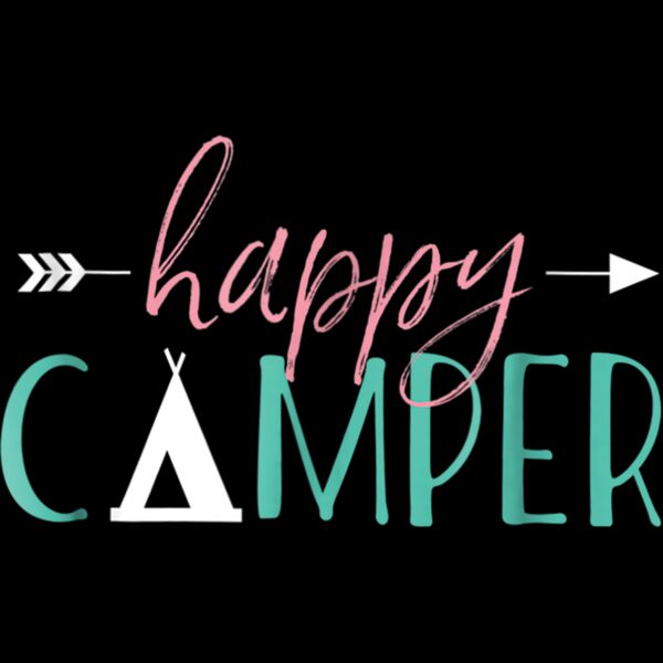 Happy Camper   Camping T Shirt for Men Women and Kids Thumbnail