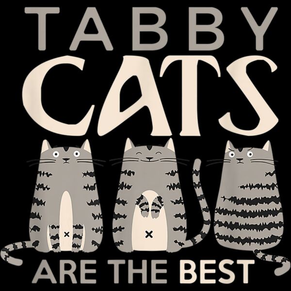 Cat Lover tabby cat owner Tabbies are best shirt T Shirt Thumbnail