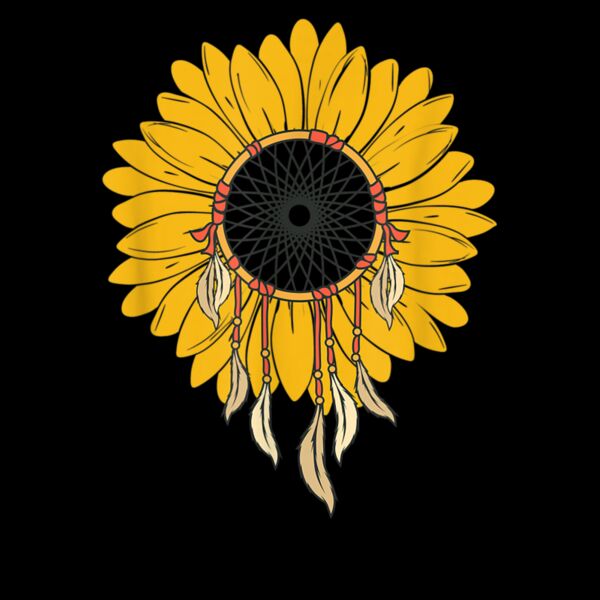 Dream Catcher Sunflower Lover Dreamcatcher Gift T Shirt Thumbnail