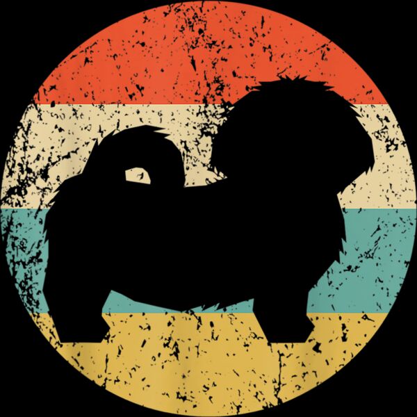 Shih Tzu Shirt   Vintage Retro Shih Tzu Dog T Shirt Thumbnail