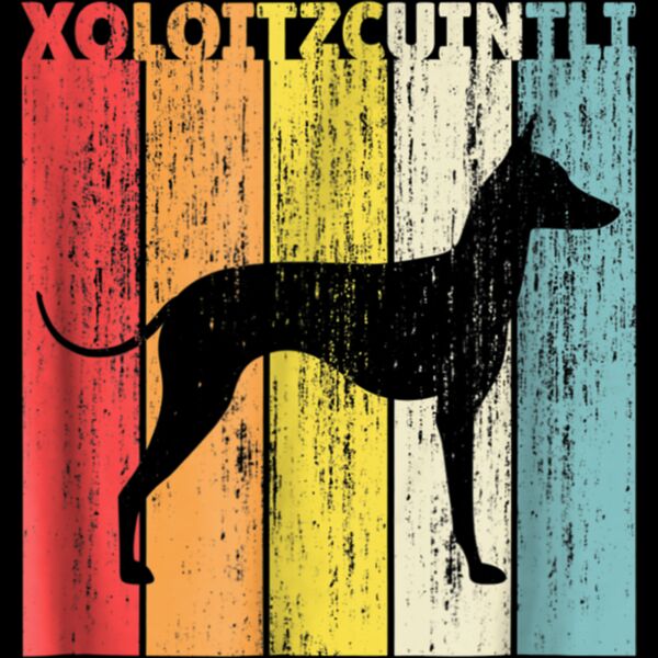Xoloitzcuintli Vintage T Shirt Dog Retro Style Gift Thumbnail