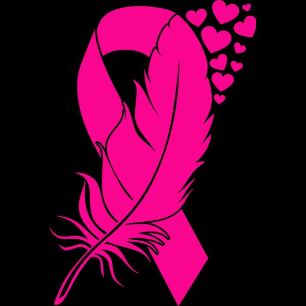 Feather Pink Ribbon Thumbnail