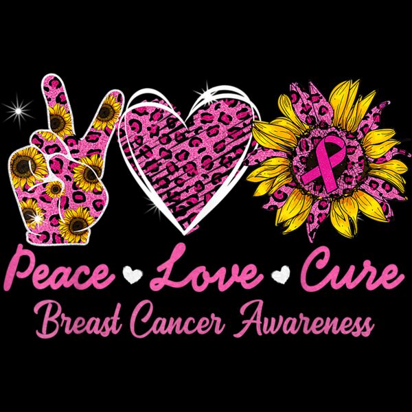 Tu Sunflower Ribbon Breast Cancer Awareness Costume Warrior T Shirt Thumbnail