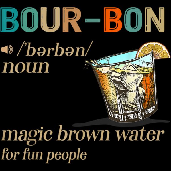 Retro Vintage Bourbon Definition Funny Bourbon Lover Gift T Shirt Thumbnail