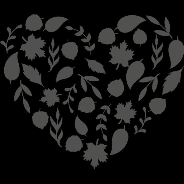 Autumn Leaves Heart Thumbnail