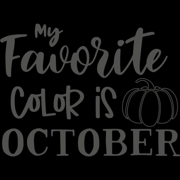 My favorite color is October Thumbnail