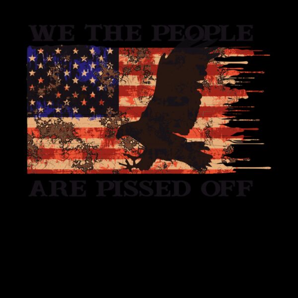 We The People Distressed Flag Thumbnail