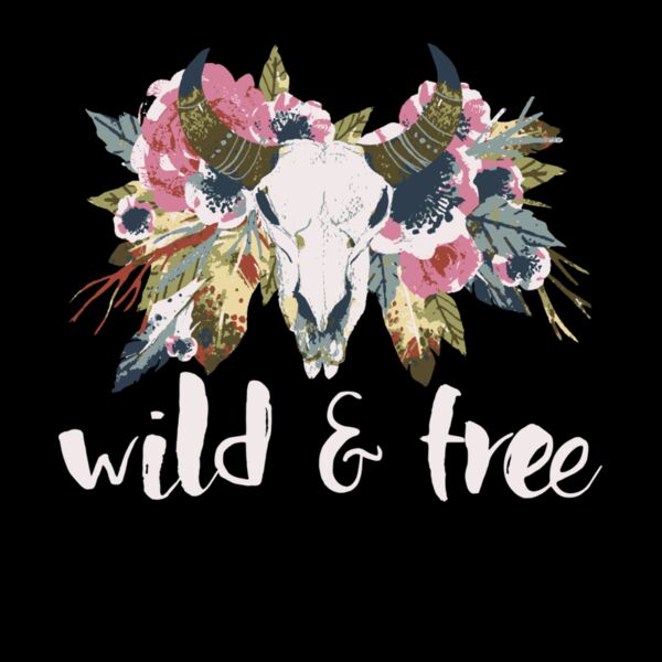 WILD AND FREE BOHO SKULL Thumbnail