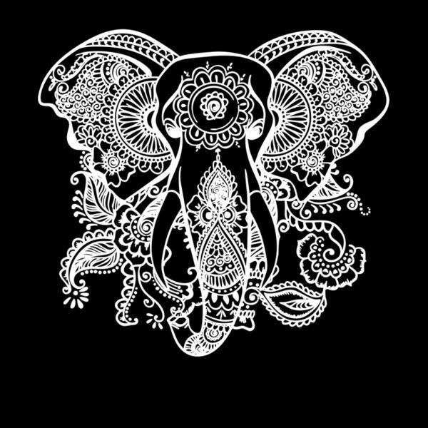 Elephant mandala Sitting Thumbnail