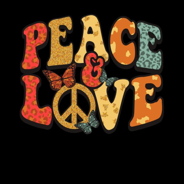 Peace and Love butterfly Thumbnail