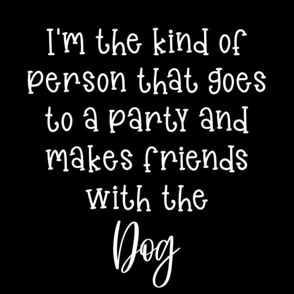 friends with the dog Thumbnail