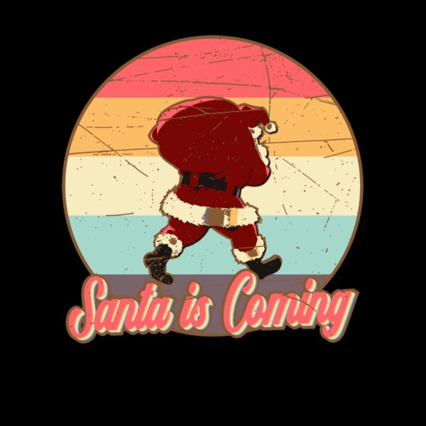 SANTA IS COMING VINTAGE Thumbnail