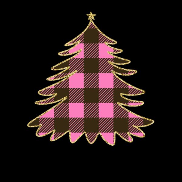 PLAID PINK TREE  TIE DYE Thumbnail