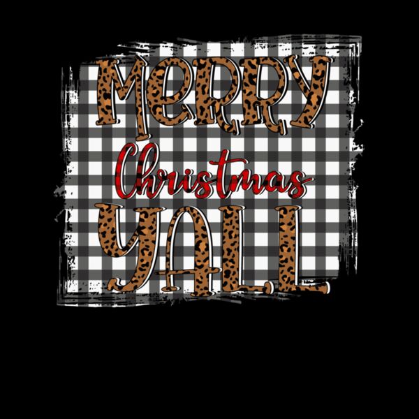 Merry Christmas Yall plaid Thumbnail