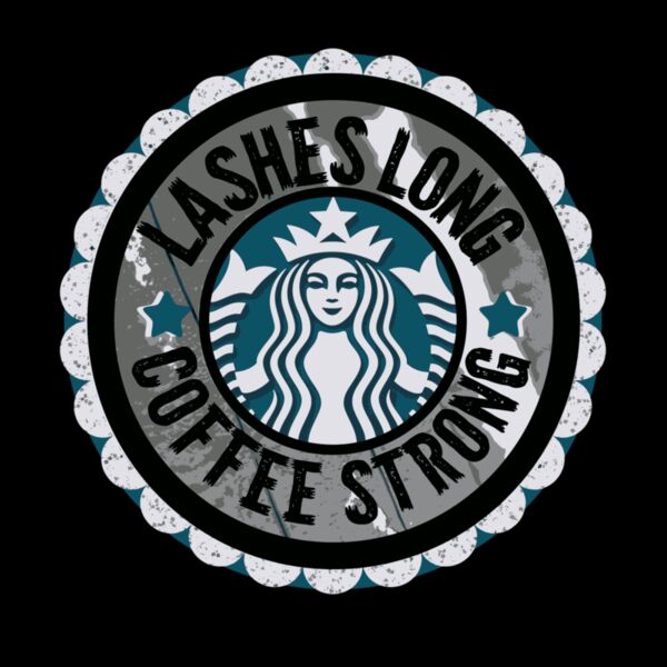 LASHES LONG COFFEE STRONG CIRCLE Thumbnail