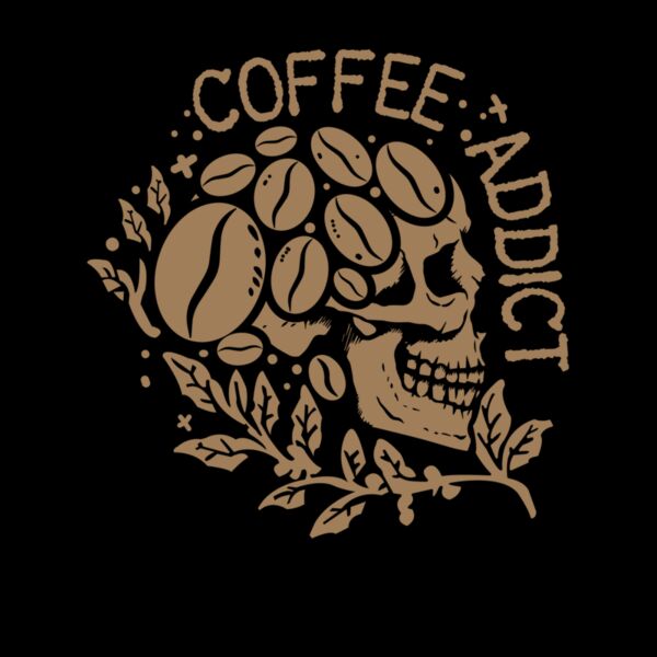 COFFEE ADDICT SKULL Thumbnail