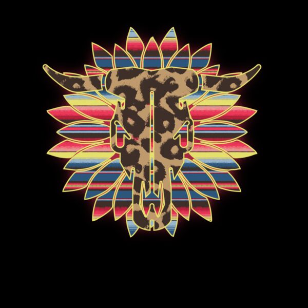 serape sunflower bullskull Thumbnail