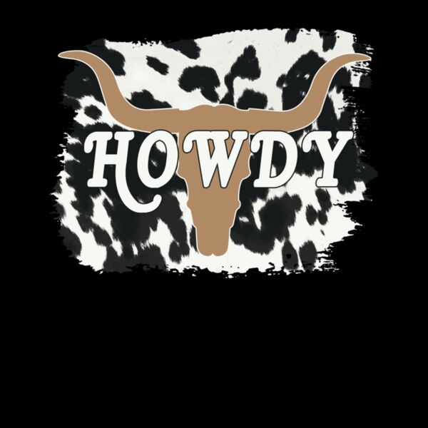 HOWDY  COW PRINT Thumbnail