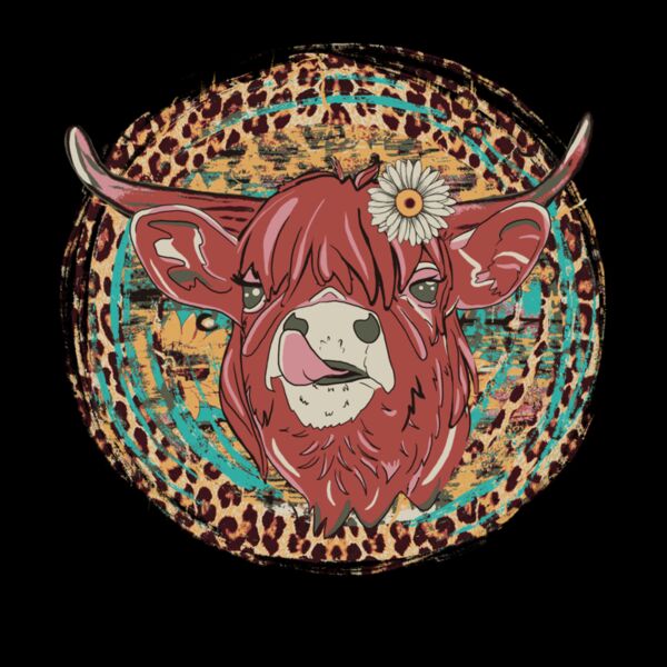 Highland Cow Leopard Thumbnail