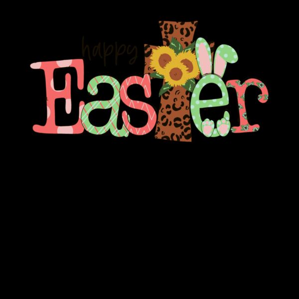 HAPPY EASTER   LEOPARD CROSS Thumbnail