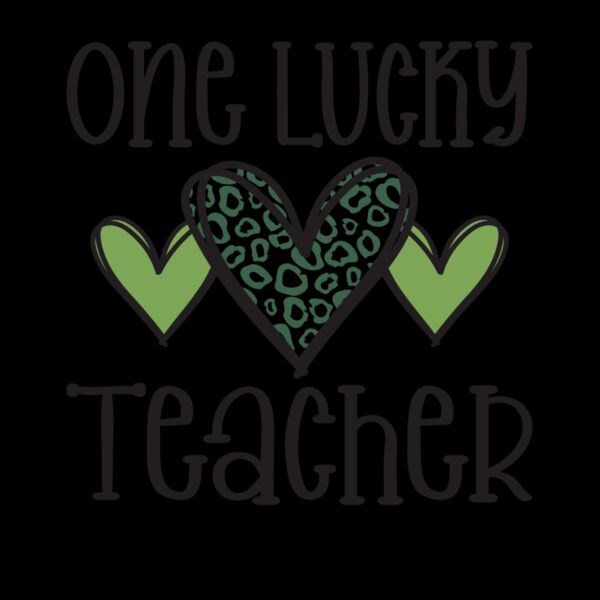 ONE LUCKY TEACHER  HEART Thumbnail