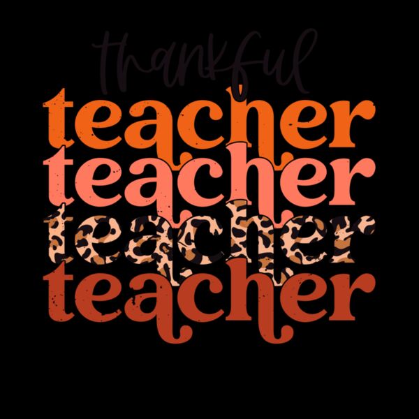 retro thankful teacher Thumbnail