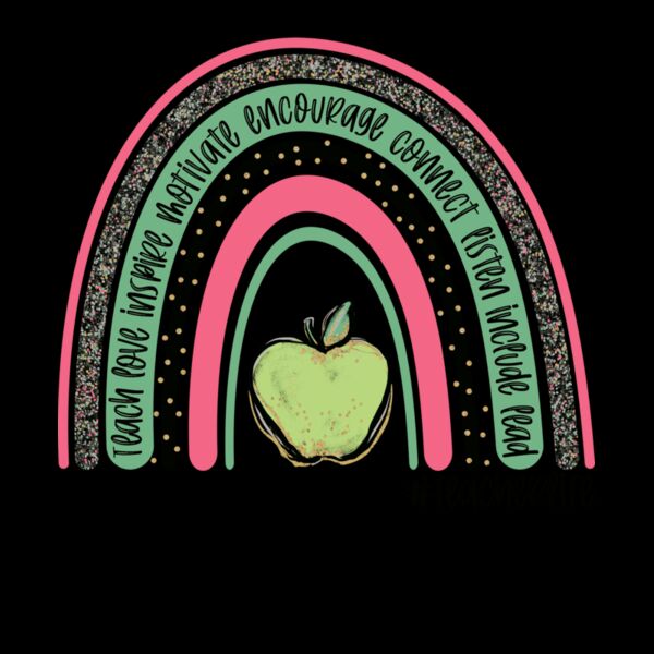 TEACHER LIFE APPLE RAINBOW Thumbnail