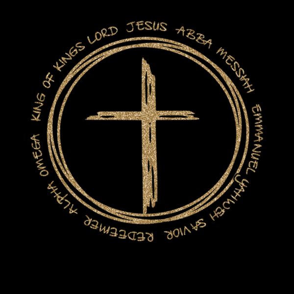 Circle Jesus Gold Thumbnail