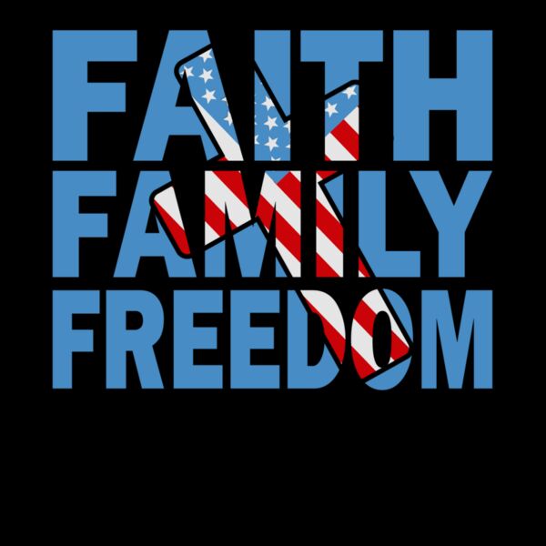 FAITH FAMILY FREEDOM  CROSS Thumbnail