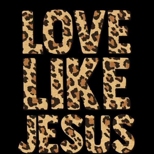 love like jesus leopard Thumbnail