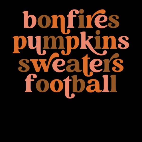 BONFIRES PUMPKINS FOOTBAL Thumbnail